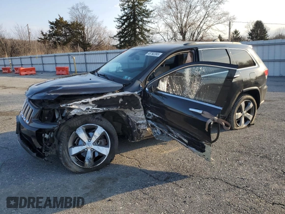 2015 Jeep Grand Cherokee Limited with VIN 1C4RJFBG1FC124481, listed as a Copart auction lot 48792395 with 131,114 mi miles and Salvage Title. Bid and sale history available at carsss.com. Image 1.