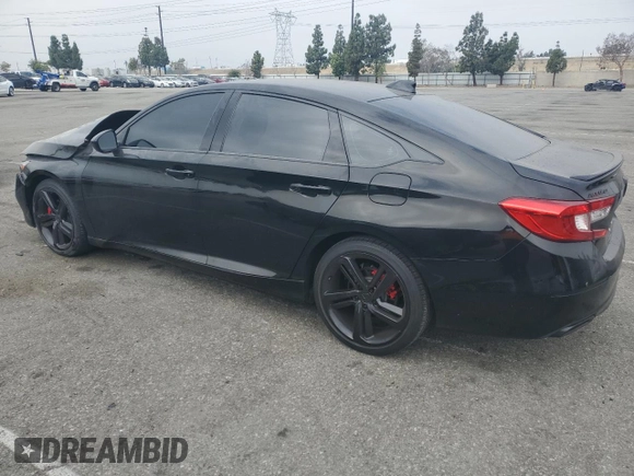 2020 Honda Accord Sport with VIN 1HGCV2F3XLA020073, listed as a Copart auction lot 57354185 with 41,649 mi miles and Salvage title. Bid and sale history available at DreamBid. Image 2.