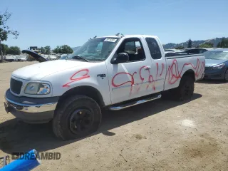 1999 Ford F-150 z VIN 1FTZX1727XKA70271, wystawiony jako Copart lot #58016095 z przebiegiem 219 093 mil mil oraz Szkoda całkowita • Salvage title. Historia ofert i sprzedaży dostępna na DreamBid. Obrazek 1.