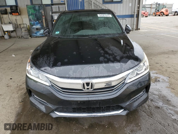 2017 Honda Accord Sedan Sport with VIN 1HGCR2F54HA147155, listed as a Copart auction lot 54387675 with 90,720 mi miles and Salvage Title. Bid and sale history available at carsss.com. Image 5.