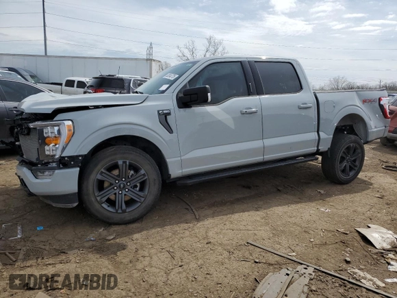 2023 Ford F-150 XL with VIN 1FTFW1E89PFA42090, listed as a Copart auction lot 53244775 with 0 mi miles and Clean Title. Bid and sale history available at carsss.com. Image 1.