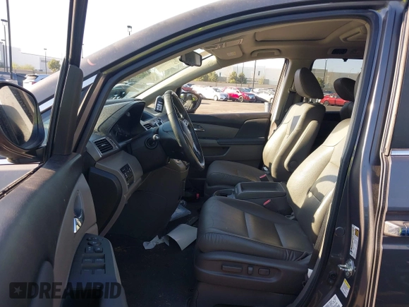 2015 Honda Odyssey EX-L with VIN 5FNRL5H61FB126933, listed as a IAAI auction lot 42003978 with 69,025 mi miles and . Bid and sale history available at carsss.com. Image 5.