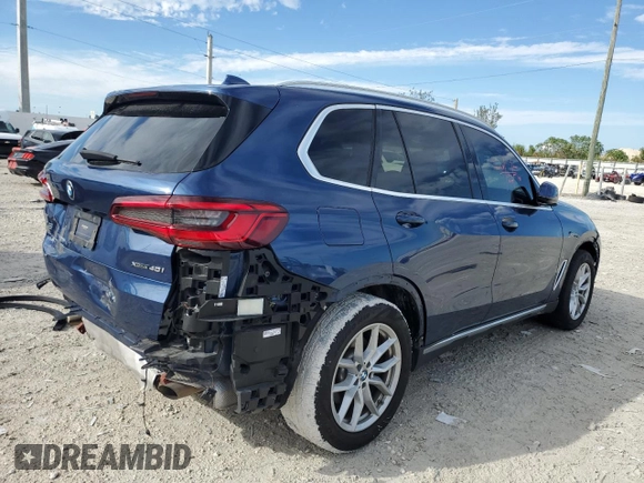 2019 BMW X5 xDrive40i with VIN 5UXCR6C50KLK88650, listed as a Copart auction lot 72563532 with 34,440 mi miles. Bid and sale history available at carsss.com. Image 3.