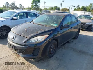 2012 Mazda Mazda3 i Sport with VIN JM1BL1UG4C1508659, listed as a IAAI auction lot 42057581 with 16,951 mi miles. Bid and sale history available at carsss.com. Image 2.