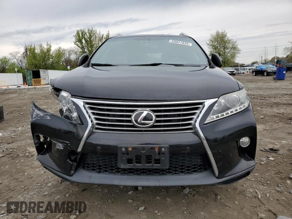 2014 Lexus RX 350 with VIN 2T2BK1BA1EC230752, listed as a Copart auction lot 53041835 with 224,396 mi miles and Salvage Title. Bid and sale history available at DreamBid. Image 5.