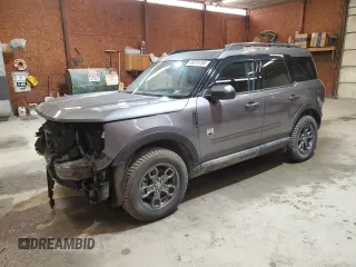 2023 Ford Bronco Sport Big Bend z VIN 3FMCR9B6XPRE36014, wystawiony jako Copart lot #45874755 z przebiegiem 10 880 mil mil oraz Szkoda całkowita • Salvage title. Historia ofert i sprzedaży dostępna na DreamBid. Obrazek 1.