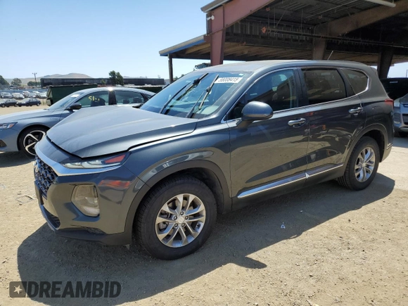 2020 Hyundai Santa Fe SE with VIN 5NMS23AD1LH175836, listed as a Copart auction lot 58008415 with 58,811 mi miles and Salvage title. Bid and sale history available at DreamBid. Image 1.
