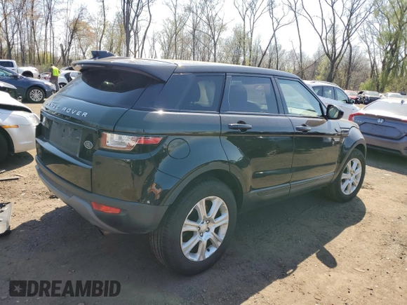 2017 Land Rover Range Rover Evoque SE with VIN SALVP2BG9HH237941, listed as a Copart auction lot 54318615 with 47,450 mi miles and Salvage title. Bid and sale history available at DreamBid. Image 3.