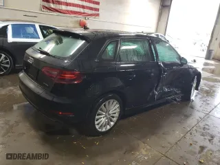 2016 Audi A3 e-tron Premium with VIN WAUUPBFF6GA160583, listed as a Copart auction lot 77503424 with 85,535 mi miles and Salvage Title. Bid and sale history available at carsss.com. Image 3.