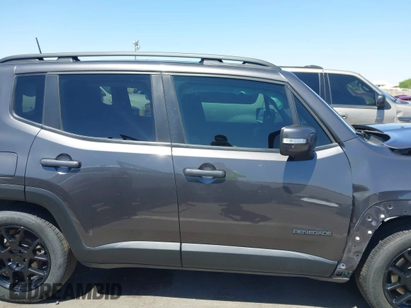 2020 Jeep Renegade Latitude with VIN ZACNJABB7LPL12187, listed as a IAAI auction lot 42304621 with 77,446 mi miles and . Bid and sale history available at DreamBid. Image 13.