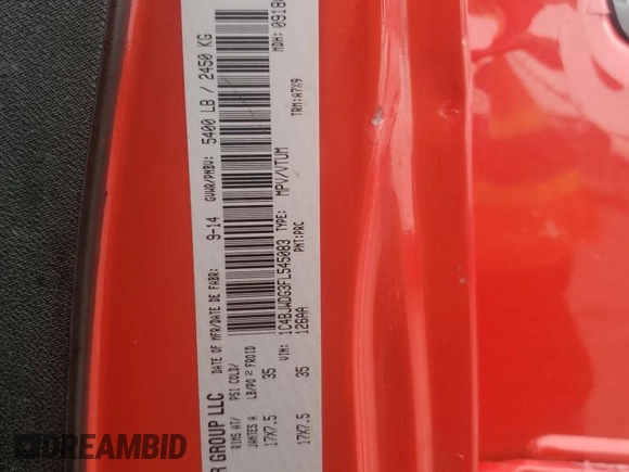 2015 Jeep Wrangler Unlimited Sport with VIN 1C4BJWDG3FL545083, listed as a Copart auction lot 73192874 with Not provided miles and Salvage title. Bid and sale history available at DreamBid. Image 15.
