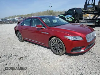 2017 Lincoln Continental Reserve with VIN 1LN6L9NC8H5623482, listed as a Copart auction lot 47784674 with 33,736 mi miles and Salvage Title. Bid and sale history available at carsss.com. Image 4.
