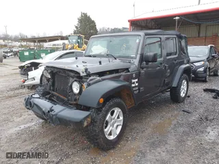 2017 Jeep Wrangler Unlimited Sport with VIN 1C4BJWDG9HL567219, listed as a IAAI auction lot 41546352 with NaN miles. Bid and sale history available at carsss.com. Image 18.
