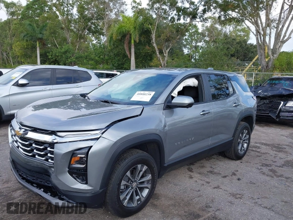 2025 Chevrolet Equinox FWD LT with VIN 3GNAXHEG0SL141748, listed as a IAAI auction lot 40800238 with 2,789 mi miles and . Bid and sale history available at DreamBid. Image 17.