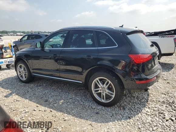 2014 Audi Q5 Premium Plus with VIN WA1LFAFP3EA092593, listed as a Copart auction lot 61636415 with 105,761 mi miles and Clean title. Bid and sale history available at DreamBid. Image 2.