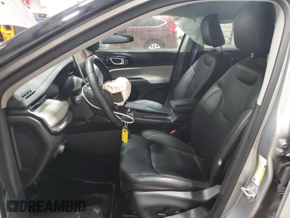 2022 Jeep Compass High Altitude with VIN 3C4NJDCBXNT187331, listed as a Copart auction lot 52526315 with 23,463 mi miles and Salvage Title. Bid and sale history available at DreamBid. Image 7.