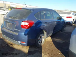 2013 Subaru Impreza Wagon 2.0i with VIN JF1GPAA65D2835756, listed as a IAAI auction lot 41704958 with 165,905 mi miles. Bid and sale history available at carsss.com. Image 4.