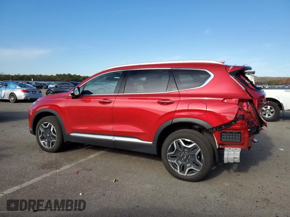 2023 Hyundai Santa Fe Hybrid SEL Premium with VIN 5NMS3DA1XPH007384, listed as a Copart auction lot 82157514 with 20,149 mi miles and Salvage Title. Bid and sale history available at carsss.com. Image 2.