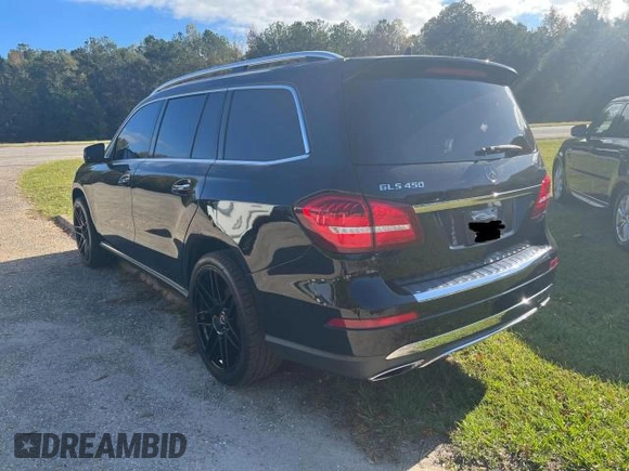 2019 Mercedes-Benz GLS with VIN 4JGDF6EE9KB221297, listed as a Copart auction lot 74032613 with 60,922 mi miles. Bid and sale history available at carsss.com. Image 3.