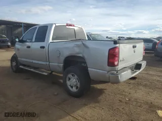 2007 Dodge Ram 2500 Laramie with VIN 1D7KS28A07J623513, listed as a Copart auction lot 46639475 with 241,763 mi miles and Salvage Title. Bid and sale history available at carsss.com. Image 2.