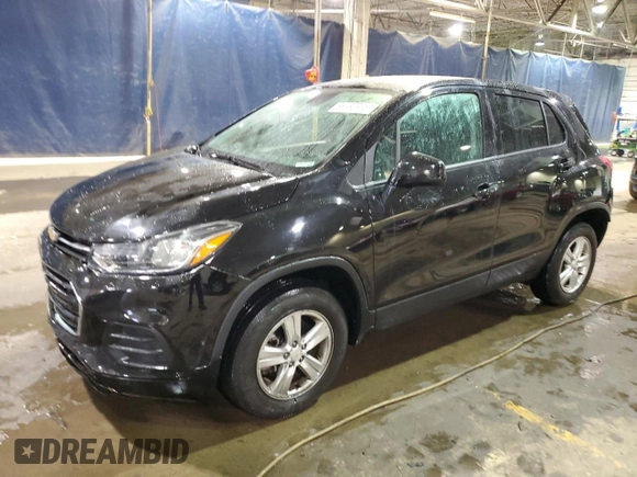 2020 Chevrolet Trax LS with VIN KL7CJNSB7LB065701, listed as a Copart auction lot 88780975 with 36,369 mi miles and Salvage Title. Bid and sale history available at carsss.com. Image 1.