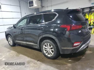 2019 Hyundai Santa Fe SEL with VIN 5NMS3CAD3KH008163, listed as a Copart auction lot 47119455 with 121,131 mi miles and Salvage Title. Bid and sale history available at carsss.com. Image 2.