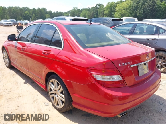 2009 Mercedes-Benz C 300 Sport with VIN WDDGF81X89F283240, listed as a IAAI auction lot 42694652 with 180,972 mi miles and . Bid and sale history available at DreamBid. Image 3.