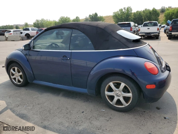 2004 Volkswagen New Beetle Convertible GLS Turbo with VIN 3VWCD21Y04M307525, listed as a Copart auction lot 63509744 with 119,692 mi miles and Clean Title. Bid and sale history available at carsss.com. Image 2.
