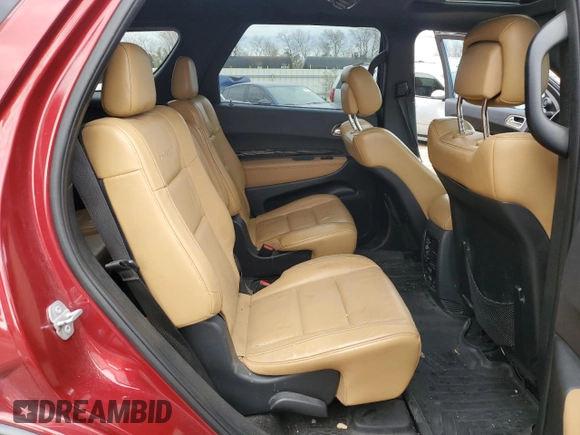 2015 Dodge Durango Citadel with VIN 1C4RDHEG5FC119976, listed as a Copart auction lot 89398065 with 130,864 mi miles and Clean title. Bid and sale history available at DreamBid. Image 11.
