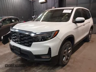 2022 Honda Passport EX-L с VIN 5FNYF8H52NB001840, выставлен на аукционе IAAI как лот 41598646 с пробегом 53 734 миль миль и . История ставок и продаж доступна на DreamBid. Изображение 2.