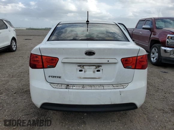 2013 Kia Forte LX with VIN KNAFT4A21D5707350, listed as a Copart auction lot 48399475 with 132,446 mi miles and Salvage Title. Bid and sale history available at carsss.com. Image 6.