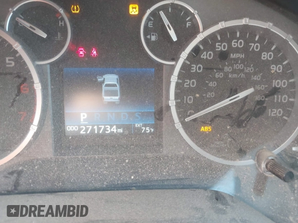 2016 Toyota Tundra 4WD Truck SR with VIN 5TFUW5F1XGX539529, listed as a IAAI auction lot 42044488 with 271,734 mi miles. Bid and sale history available at carsss.com. Image 14.
