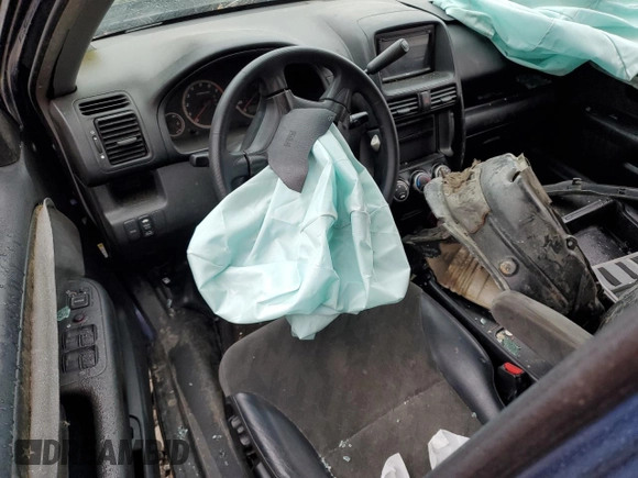 2002 Honda CR-V EX with VIN JHLRD78892C074150, listed as a Copart auction lot 81311974 with Not Provided miles and Salvage Title. Bid and sale history available at DreamBid. Image 8.