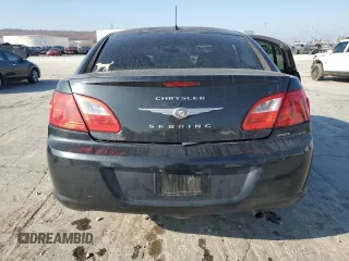 2010 Chrysler Sebring Limited with VIN 1C3CC5FBXAN108421, listed as a Copart auction lot 82886154 with 168,376 mi miles and Salvage Title. Bid and sale history available at carsss.com. Image 6.