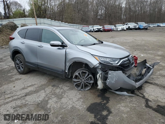 2020 Honda CR-V EX-L with VIN 7FART6H88LE017330, listed as a Copart auction lot 52444145 with Not provided miles and Salvage title. Bid and sale history available at DreamBid. Image 4.