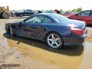 2014 Mercedes-Benz SL-Class SL 550 with VIN WDDJK7DA5EF022631, listed as a Copart auction lot 62602684 with 58,423 mi miles and Salvage Title. Bid and sale history available at carsss.com. Image 2.