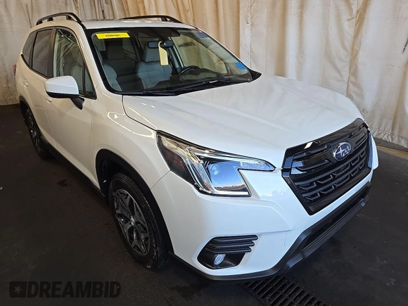 2023 Subaru Forester Premium with VIN JF2SKAEC1PH494927, listed as a IAAI auction lot 42566378 with 77,411 mi miles and . Bid and sale history available at DreamBid. Image 28.