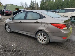 2012 Hyundai Accent GLS with VIN KMHCU4AE9CU169476, listed as a Copart auction lot 48805265 with 170,008 mi miles and Clean Title. Bid and sale history available at carsss.com. Image 2.
