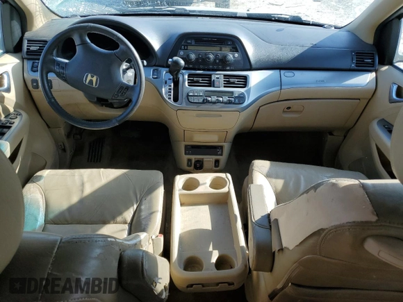2009 Honda Odyssey EX-L with VIN 5FNRL38799B044921, listed as a Copart auction lot 49167805 with 186,542 mi miles and Salvage Title. Bid and sale history available at carsss.com. Image 8.