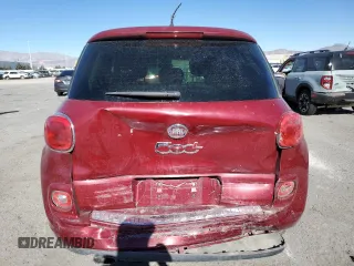 2014 FIAT 500L Lounge with VIN ZFBCFACH6EZ029883, listed as a Copart auction lot 80558044 with 116,997 mi miles and Salvage Title. Bid and sale history available at carsss.com. Image 6.