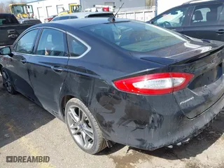 2015 Ford Fusion Titanium with VIN 3FA6P0D91FR277852, listed as a IAAI auction lot 41775806 with 82,684 mi miles. Bid and sale history available at carsss.com. Image 3.