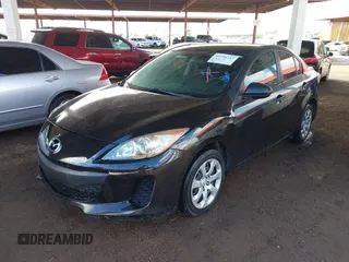 2013 Mazda Mazda3 i Sport with VIN JM1BL1U88D1711290, listed as a IAAI auction lot 41756747 with 100,570 mi miles. Bid and sale history available at carsss.com. Image 2.