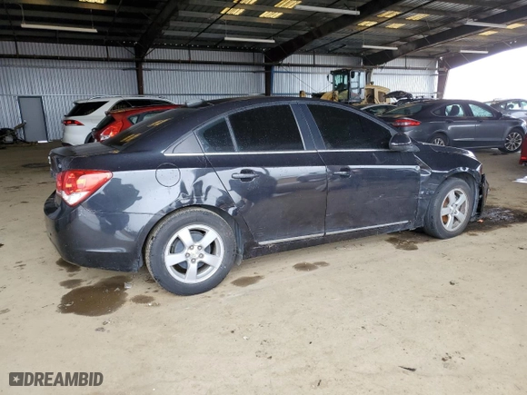 2016 Chevrolet Cruze Limited LT with VIN 1G1PE5SB0G7179999, listed as a Copart auction lot 46097365 with 0 mi miles and Salvage Title. Bid and sale history available at carsss.com. Image 3.