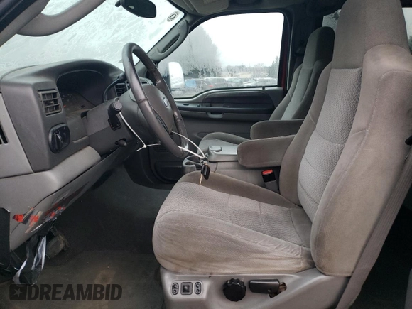 2004 Ford Excursion Special Serv с VIN 1FMNU41L44EB01671, выставлен на аукционе Copart как лот 85745504 с пробегом 202 510 миль миль и Чистый • Clean title. История ставок и продаж доступна на DreamBid. Изображение 7.