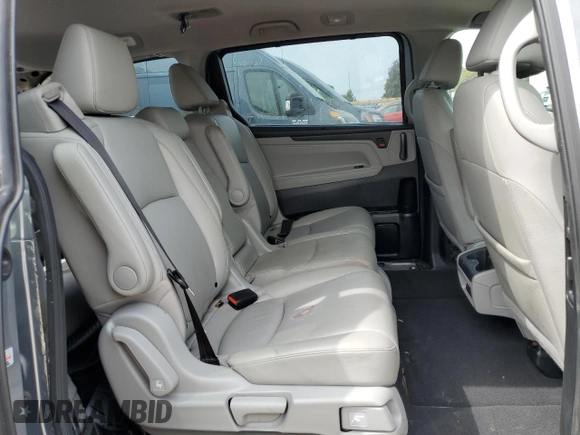 2021 Honda Odyssey EX-L with VIN 5FNRL6H74MB010119, listed as a Copart auction lot 52353355 with 39,366 mi miles and Salvage Title. Bid and sale history available at DreamBid. Image 11.