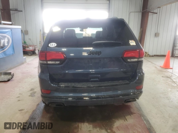 2021 Jeep Grand Cherokee Limited X with VIN 1C4RJFBG8MC788841, listed as a Copart auction lot 50310865 with 43,210 mi miles and Salvage title. Bid and sale history available at DreamBid. Image 6.
