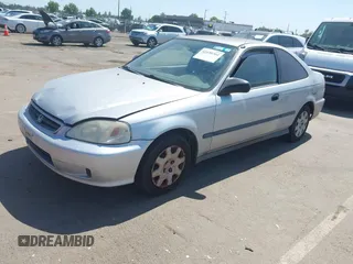 2000 Honda Civic DX z VIN 1HGEJ6221YL019348, wystawiony jako IAAI lot #42430704 z przebiegiem 218 349 mil mil oraz . Historia ofert i sprzedaży dostępna na DreamBid. Obrazek 2.