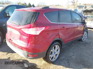 2014 Ford Escape Titanium with VIN 1FMCU9J98EUA77116, listed as a IAAI auction lot 41260418 with 153,831 mi miles. Bid and sale history available at carsss.com. Image 4.