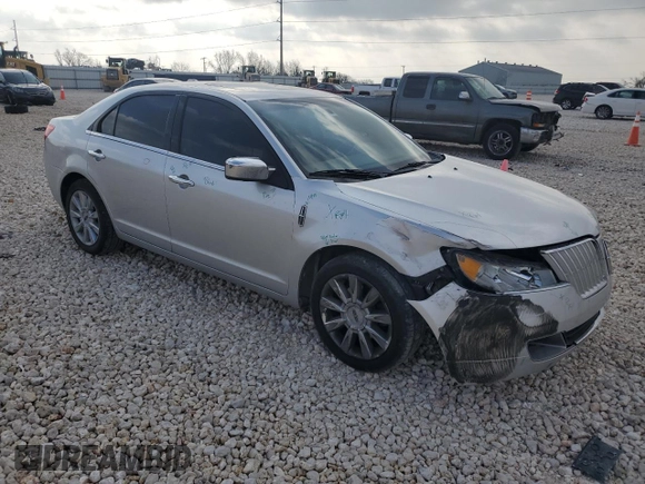 2012 Lincoln MKZ with VIN 3LNHL2GC0CR837207, listed as a Copart auction lot 49104345 with 121,647 mi miles and Salvage Title. Bid and sale history available at DreamBid. Image 4.