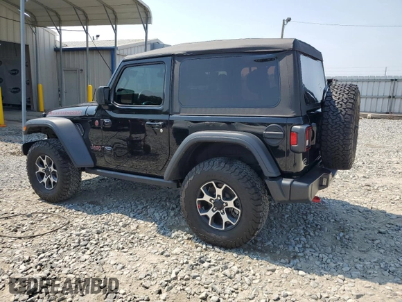 2022 Jeep Wrangler Rubicon with VIN 1C4HJXCG9NW197322, listed as a Copart auction lot 59984775 with 35,374 mi miles and Salvage title. Bid and sale history available at DreamBid. Image 2.